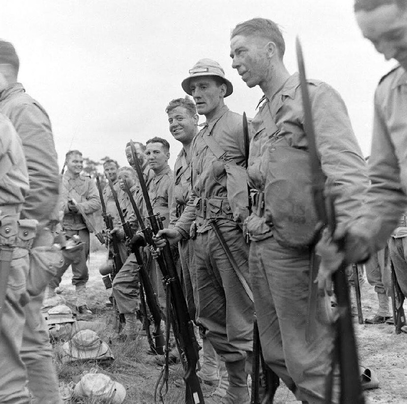 WW2 WWII Photo US Army Training For War Ft. Benning Georgia World War Two / 1907