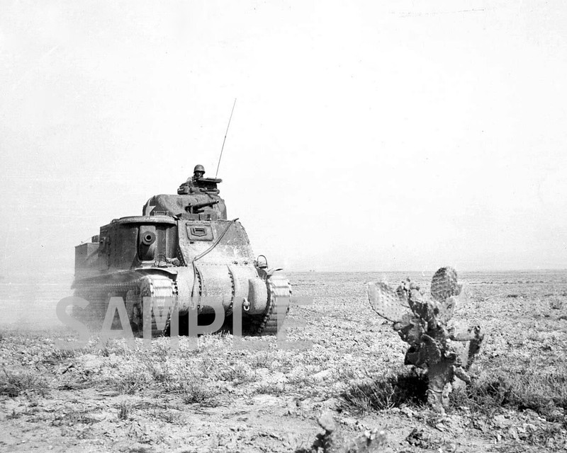 M3 Grant Lee Tank Tunisia World War II Arsenal WWII 8×10 Photo 239c