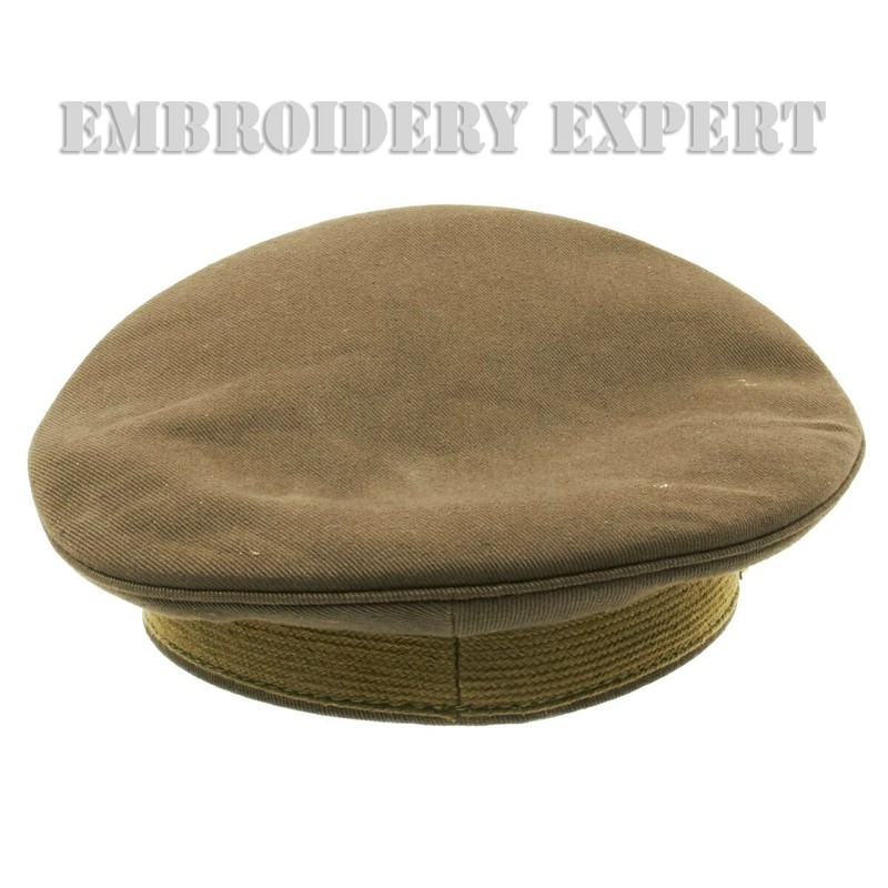 U.S. WWII Officer Visor Crush Cap OD Green Cap - US Army Aircorps Military Cap gallery