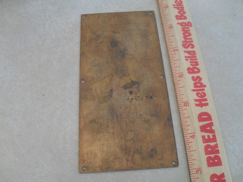 1942 World War II Navy Pier Officer's Trophy Copper Plaque - Athletic Attainment gallery