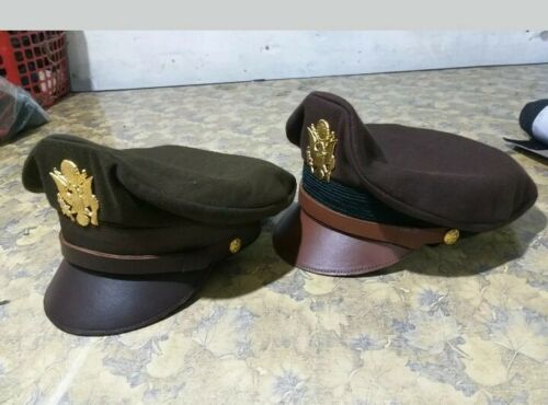 USA Cap Hat - Set of two US army crusher hats gallery