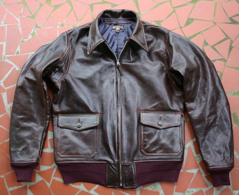 MONARCH USN WW-2 REPRO AN-J-3, M-422, G-1 HORSE HIDE LEATHER FLIGHT JACKET BUILD gallery