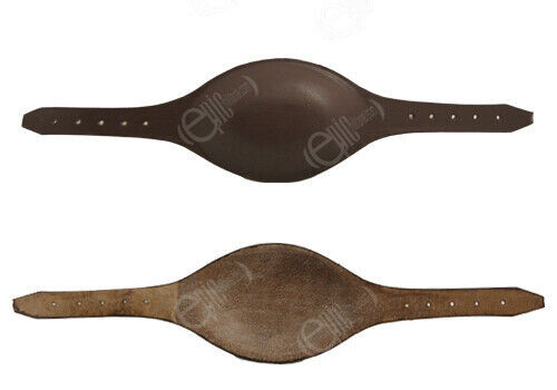 WW2 US Army Airborne Chin Cup – Leather M1 Paratrooper Helmet Strap Part