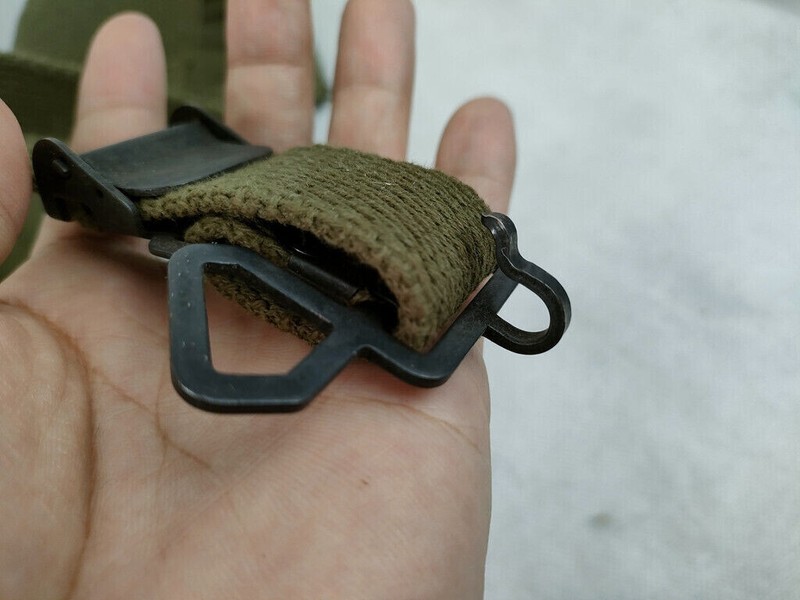 WW2 US ARMY VIETNAM WAR M1956 FIELD EQUIPMENT H SUSPENDERS SHOULDER STRAPS gallery