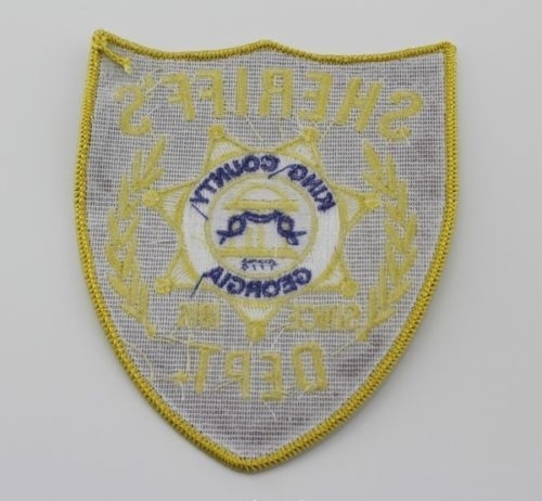 THE WALKING DEAD KING COUNTRY SHERIFF Sheriff's DEPT. MILITARY PATCH SHOULDER gallery