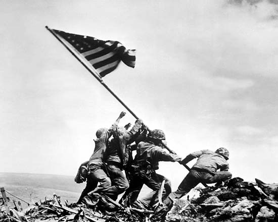 1945 THE BATTLE OF IWO JIMA Glossy 8×10 Photo World War II Print Poster WWII