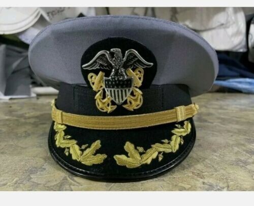 U.S. Navy senior officer Hat Cap Reproduction High Quality Gray Clour