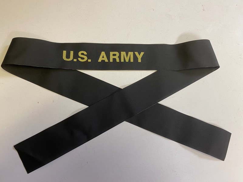 F0231 Reproduction 1930s WW2 US Army Transport Service ATC Cap Ribbon IR43D