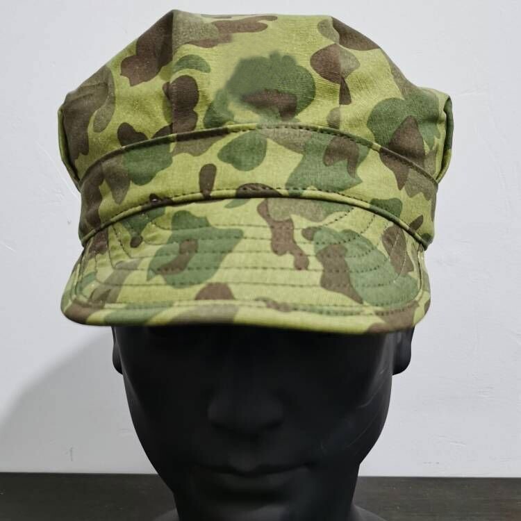 WWII US Army USMC octagonal Pacific Hat Cap Size L