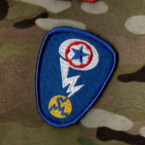 WWII OPPENHEIMER MANHATTAN PROJECT ATOMIC NUCLEAR iron-on/sew-on PATCH (REPO)