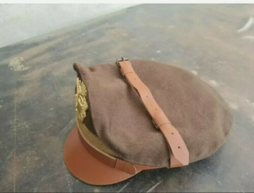 Hat Cap Kepi -US Army Aircorps Military Officers Pilots OD Visor Crusher Hat Cap gallery