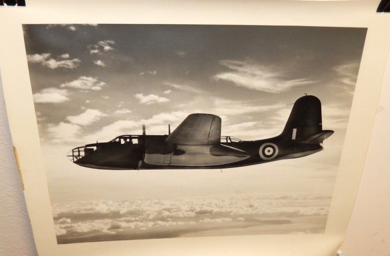 ARCH WALLEN SIGNED MK #13 SQUADRON RAF GREECE 1945 BLACK AND WHITE PHOTOGRAPH gallery