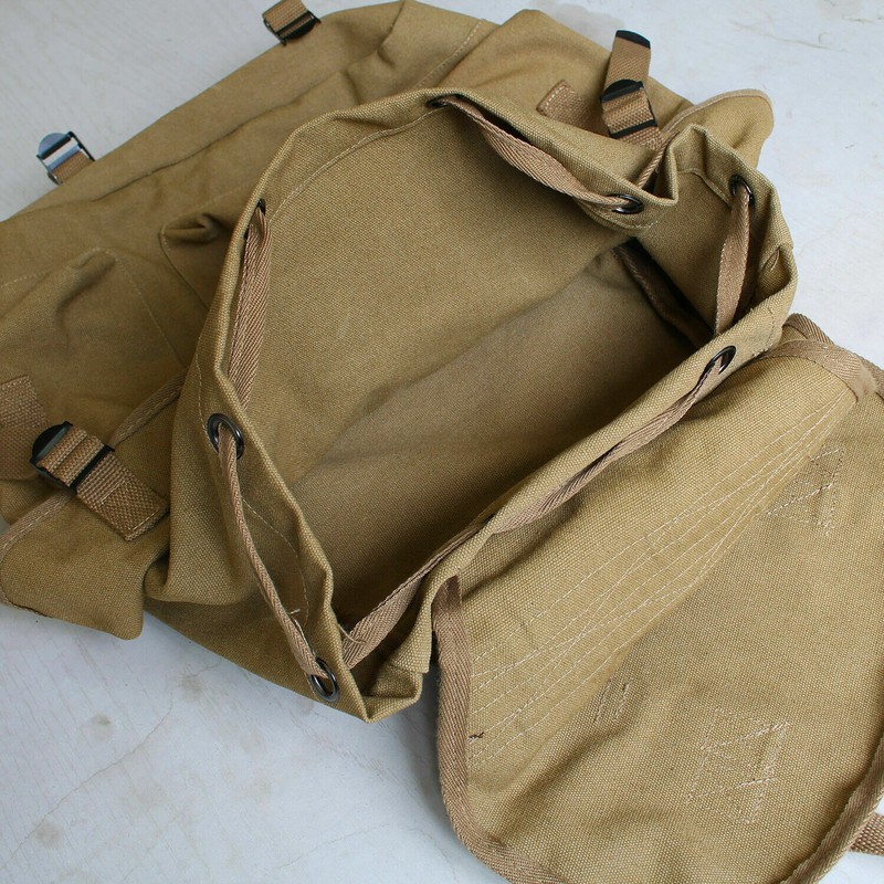 WWII US Model.Haversack Canvas Field Bag Army Backpack Large gallery