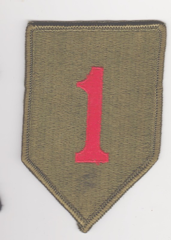 one USA US 1st Infantry Division Big Red One PATCH insignia Good Quality