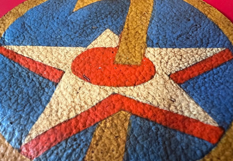 7TH ARMY AIR FORCES HAND PAINTED SHOULDER PATCH gallery
