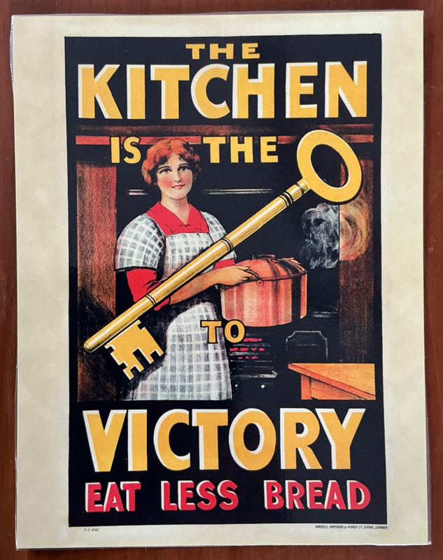 Lot of 4 Laminated WWII Posters 8x10 WW2 (B) gallery