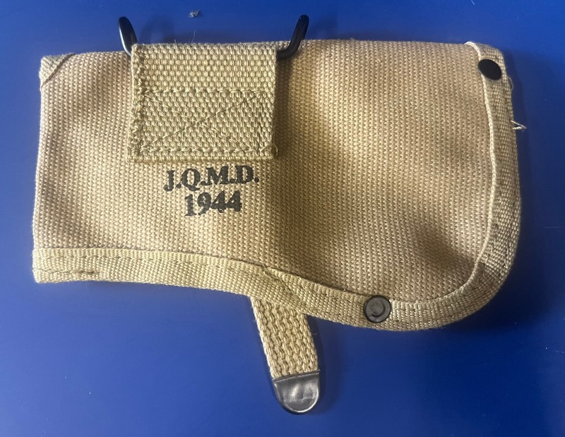 US MODEL M-1942 PATTERN AXE SHEATH 1944 gallery