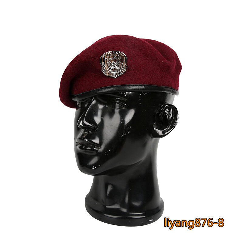 US Air Force Rescue Team Group Red Wool Berets USAF PJ Troops Military Hat Gift gallery