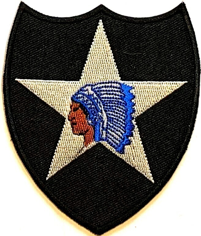 U.S. Army 2nd Infantry Division Military Vet WWII Patch Emblem C-22