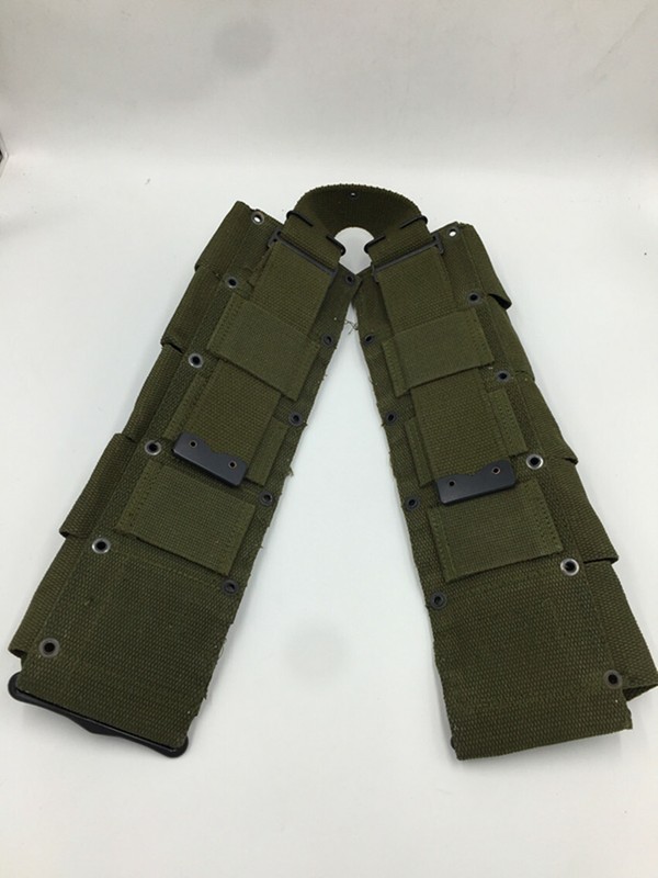 US A RMY M1 CANVAS GARAND TEN CELL POUCH ARMY GREEN gallery
