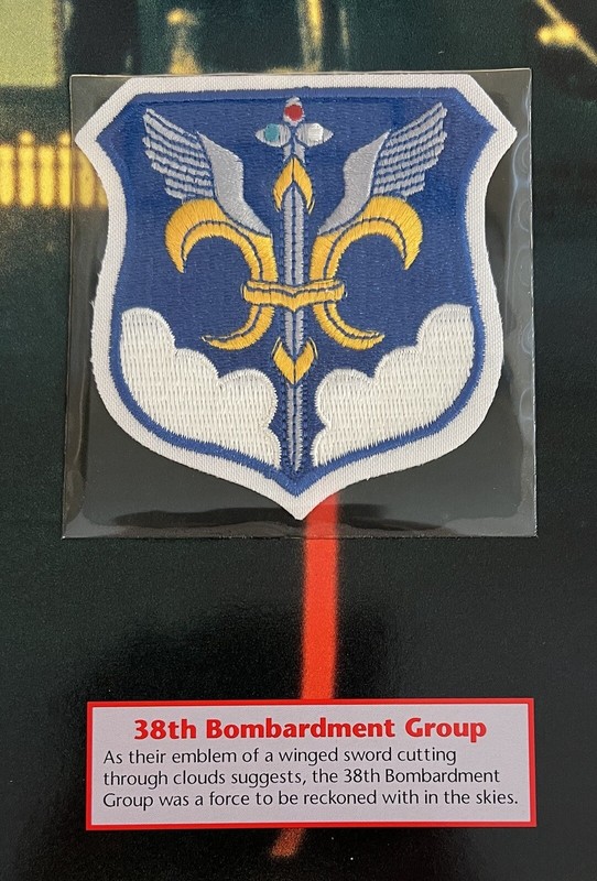 Emblems Of Air War Patch 38th Bombardment Group “Big Time Operator” gallery