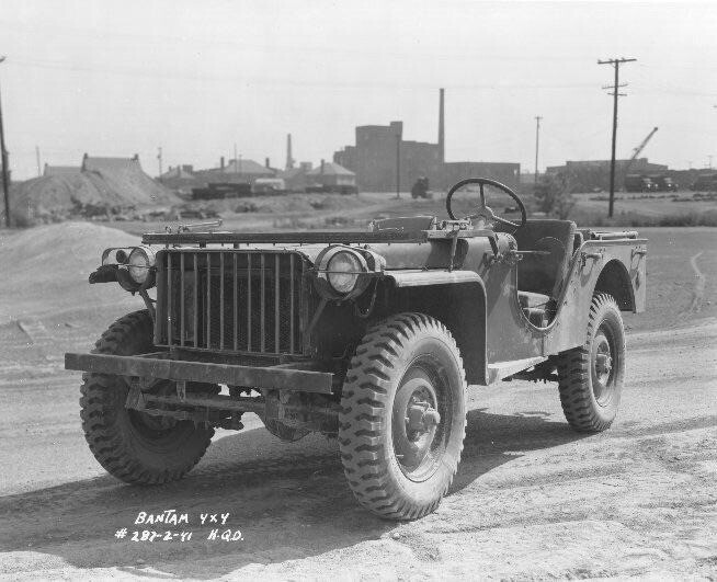 WW2 WWII Photo Early US Army Jeep Bantam BRC-40 1941 World War Two / 3163
