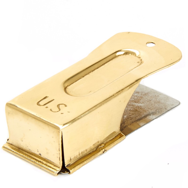 U.S. WWII D-Day Signaling Cricket Clicker Clacker, Brass & Steel Construction