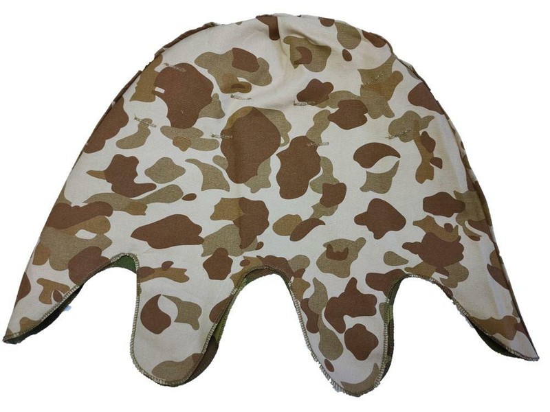 WW2 US Marine Corps Camo Hbt Reversible Soldier Helmet Cover military WWII gallery