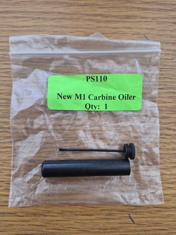 USGI WWll New M1 Carbine Oiler PS110 Blued Finish Reproduction