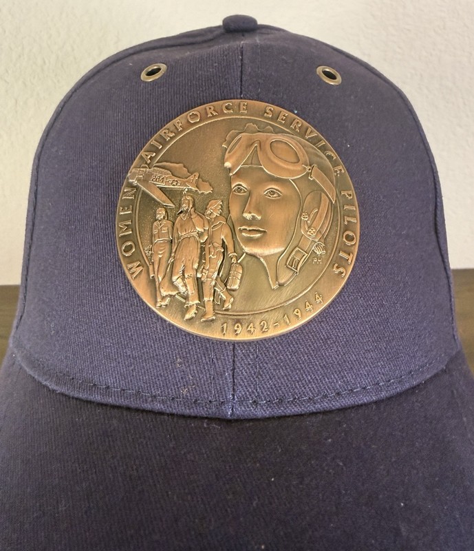 Vintage National Wasp WW11 Women Airforce Service Pilots Museum Sponsor Hat gallery