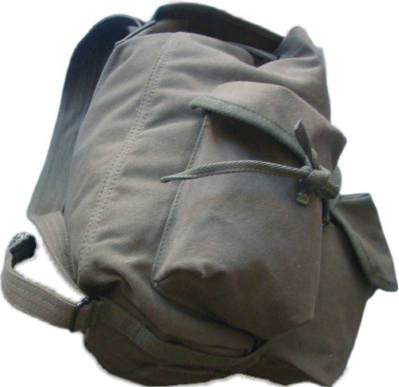 WWII WW2 US MILITARY BACKPACK POUCH ARMY MUSETTE M14 MILITARY HAVERSACK LINEN gallery