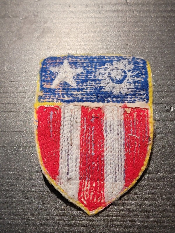 Reproduction WW2 US Army CBI China Burma India Theater patch chain stitched 390 gallery