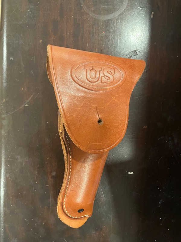 Hill Country Colt .45 M1911 Hip Holster Embossed US Right Hand – TAN