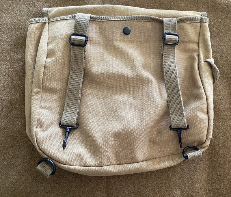 WWII Repro Khaki M1936 Musette Bag gallery