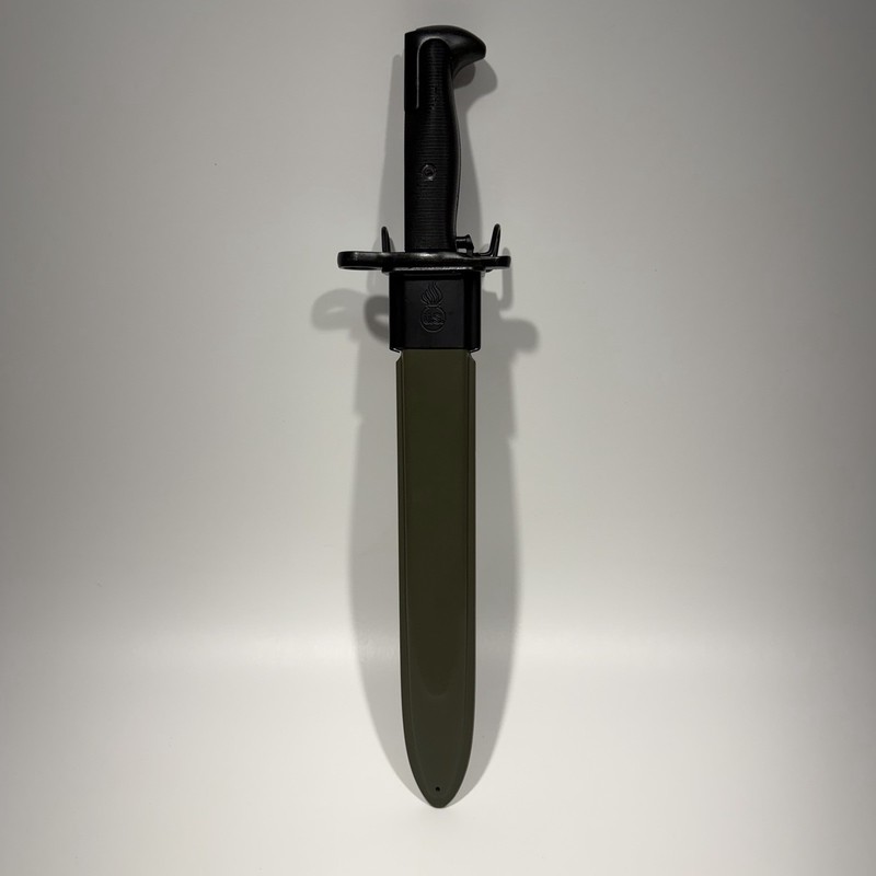 Reproduction WWII US MILITARY 16" BAYONET OL Onieda Limited W SCABBARD 1942