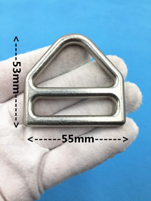 WW2 US paratrooper t-5 parachute bag triangular buckle 2PCS