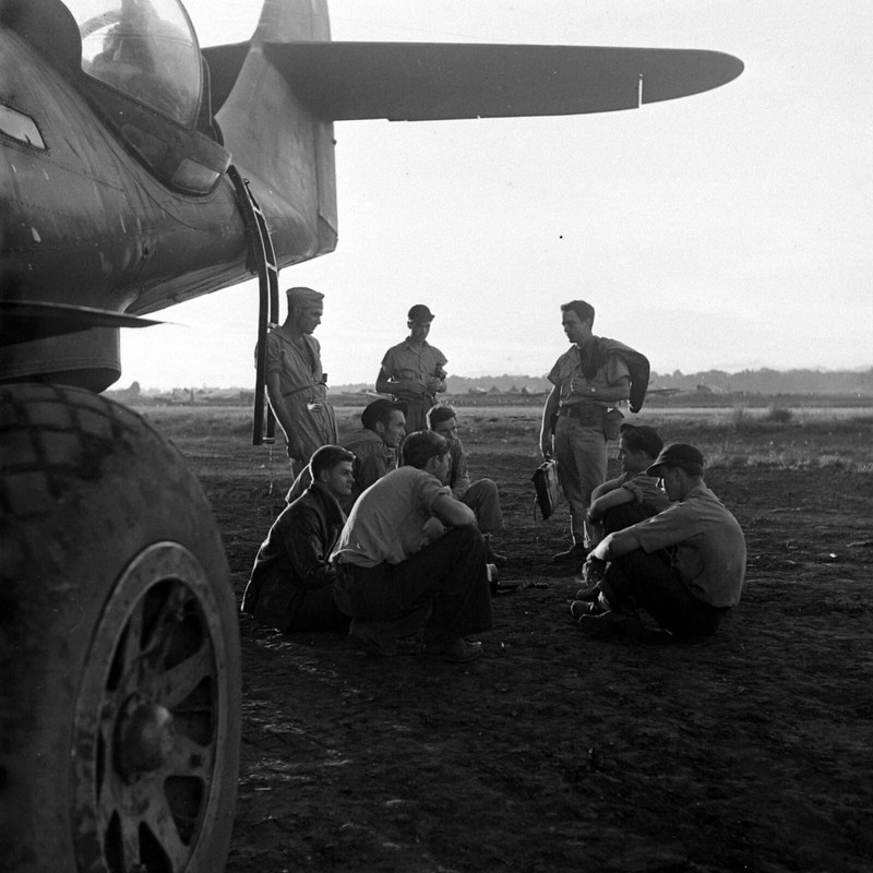 WW2 WWII Photo World War Two / US Navy PBY Catalina Black Cat Guadalcanal 1942