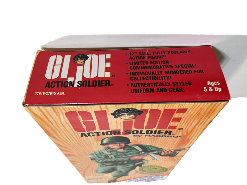 Hasbro GI Joe 12" Action Soldier WWII Figure 50th Anniversary 1995 gallery
