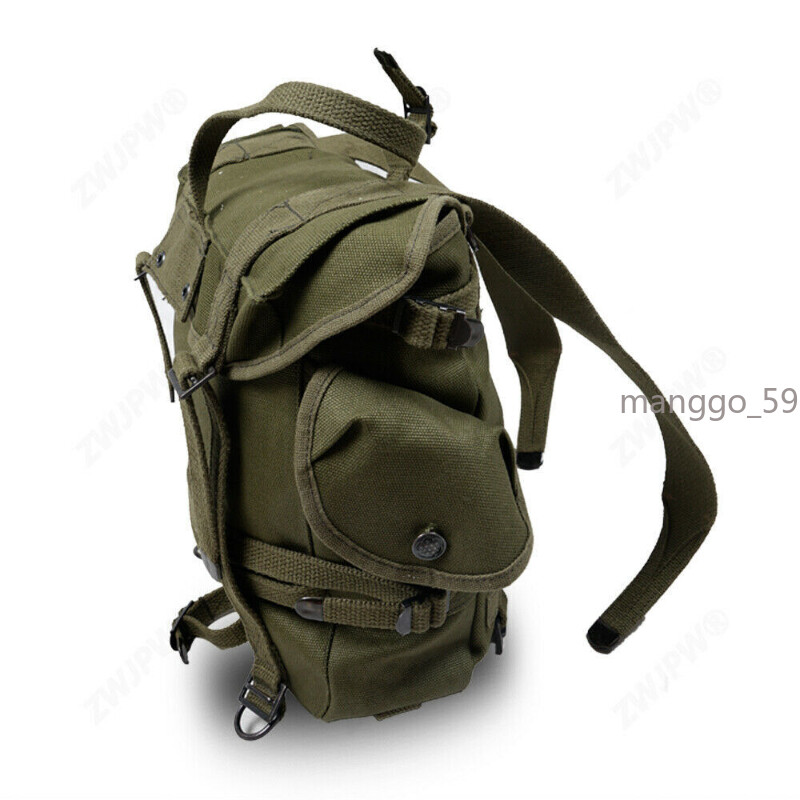 WWII Korean War US Army M1945 Pack Army Backpack Military Green Film Prop Gift gallery