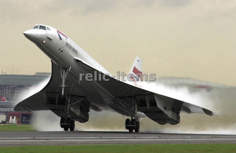 PICTURE PHOTO AVIATION AIRLINER CONCORDE 7113