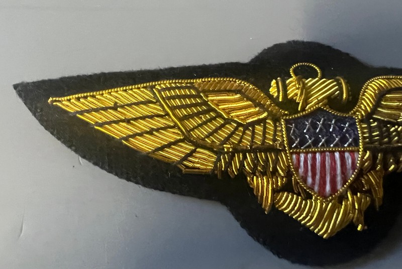 NAVAL AVIATOR GOLD BULLION WINGS gallery