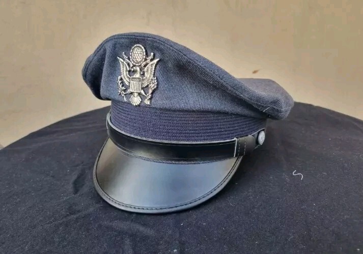 WW2 USA army Crusher Visor Cap All Sizes Avialable gallery