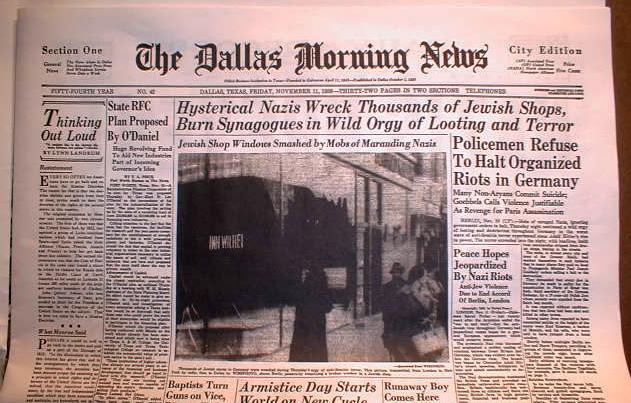 Jewish HOLOCAUST in 15 WW II Display newspaper headlines JUDAICA Jews 1933-1945 gallery