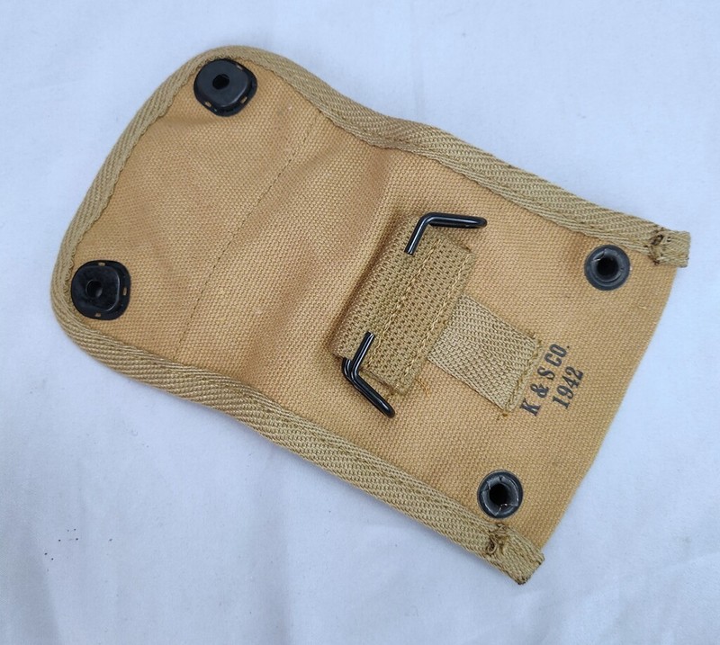 WWII WW2 US ARMY LENSATIC COMPASS BAG OUTDOOR TOOL BAG CANVAS POUCH gallery