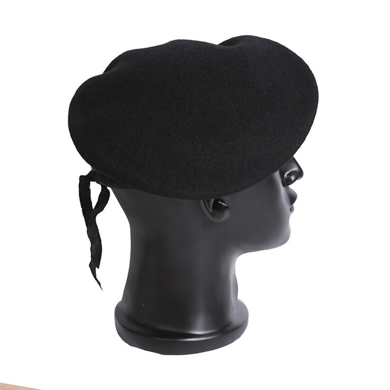 MIDNIGHT BLUE DEFENSOR FORTIS BERET US AIR FORCE USAF BLACK WOOL BERETS gallery