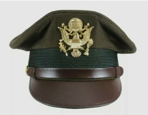HAT CAP KEPI - US Army Officers Visor CUSTOM Cap - IMPERIAL CAP gallery