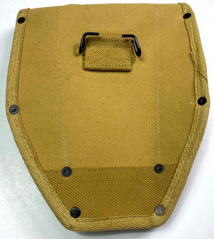 WWII US M43 M1943 ENTRENCHING SHOVEL TOOL CARRIER COVER-KHAKI gallery
