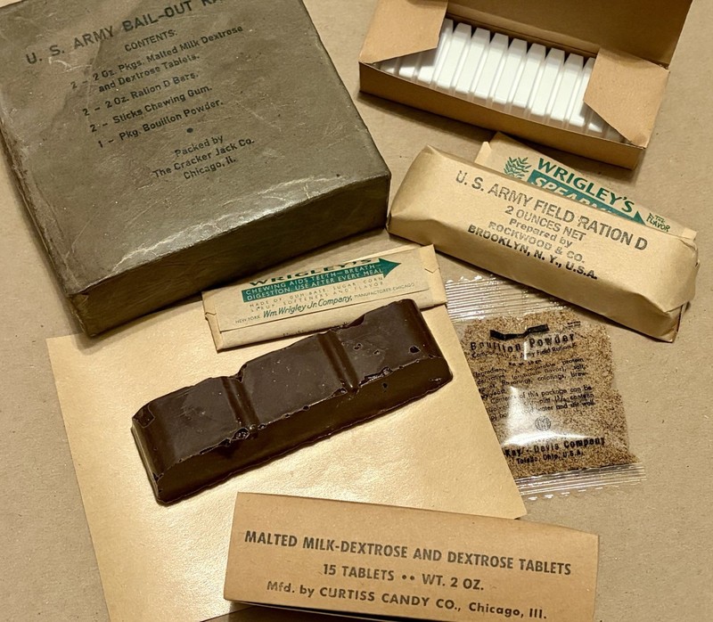 WWII US Army Early War 1942 Bail Out Ration - Fully Edible Reproduction gallery