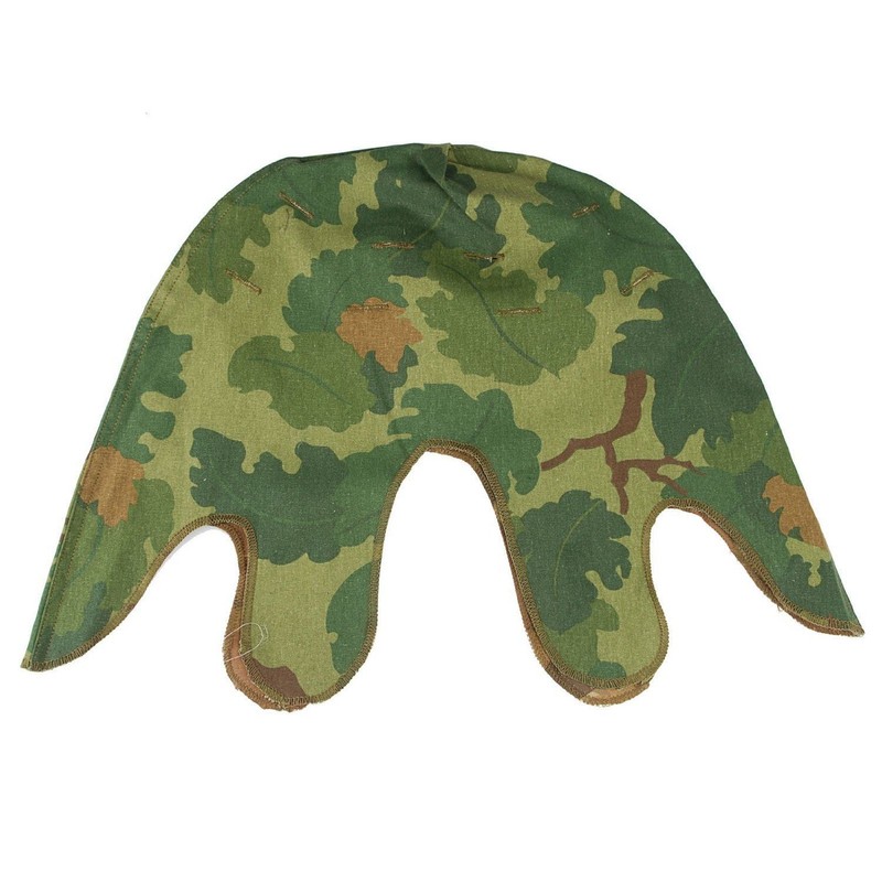 VIETNAM WAR US MILITARY REVERSIBLE MITCHELL CAMOUFLAGE TACTICAL HELMET COVER