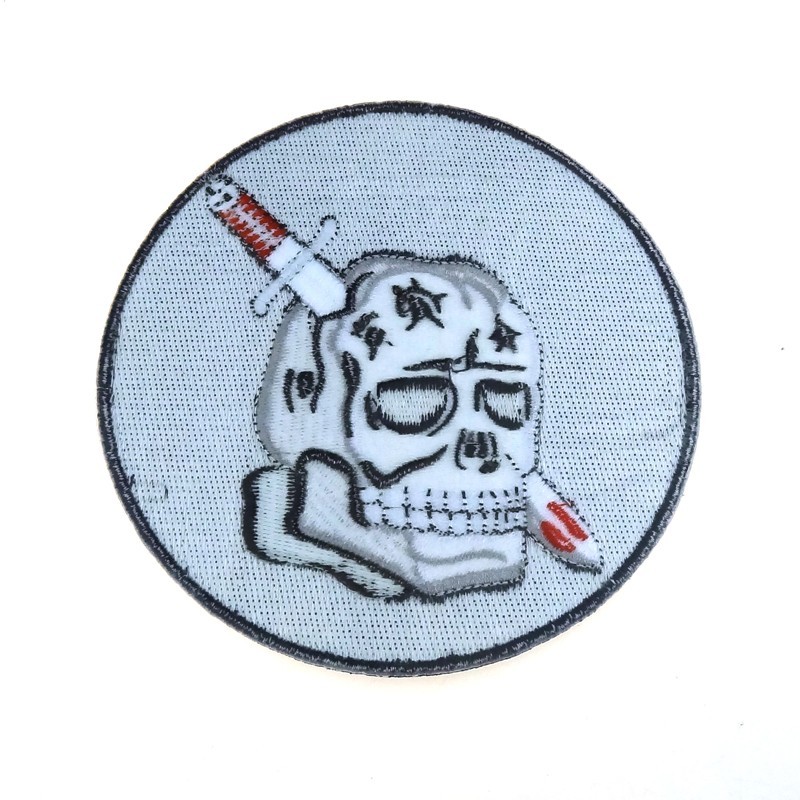 WWII US Army Air Force 363rd Fighter Squadron Patch Embroidered Skull Patch gallery